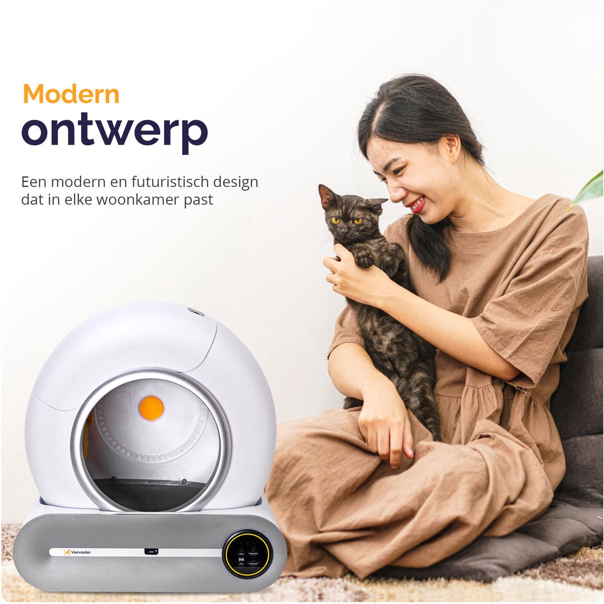 Automatische zelfreinigende kattenbak - Smart Litter®