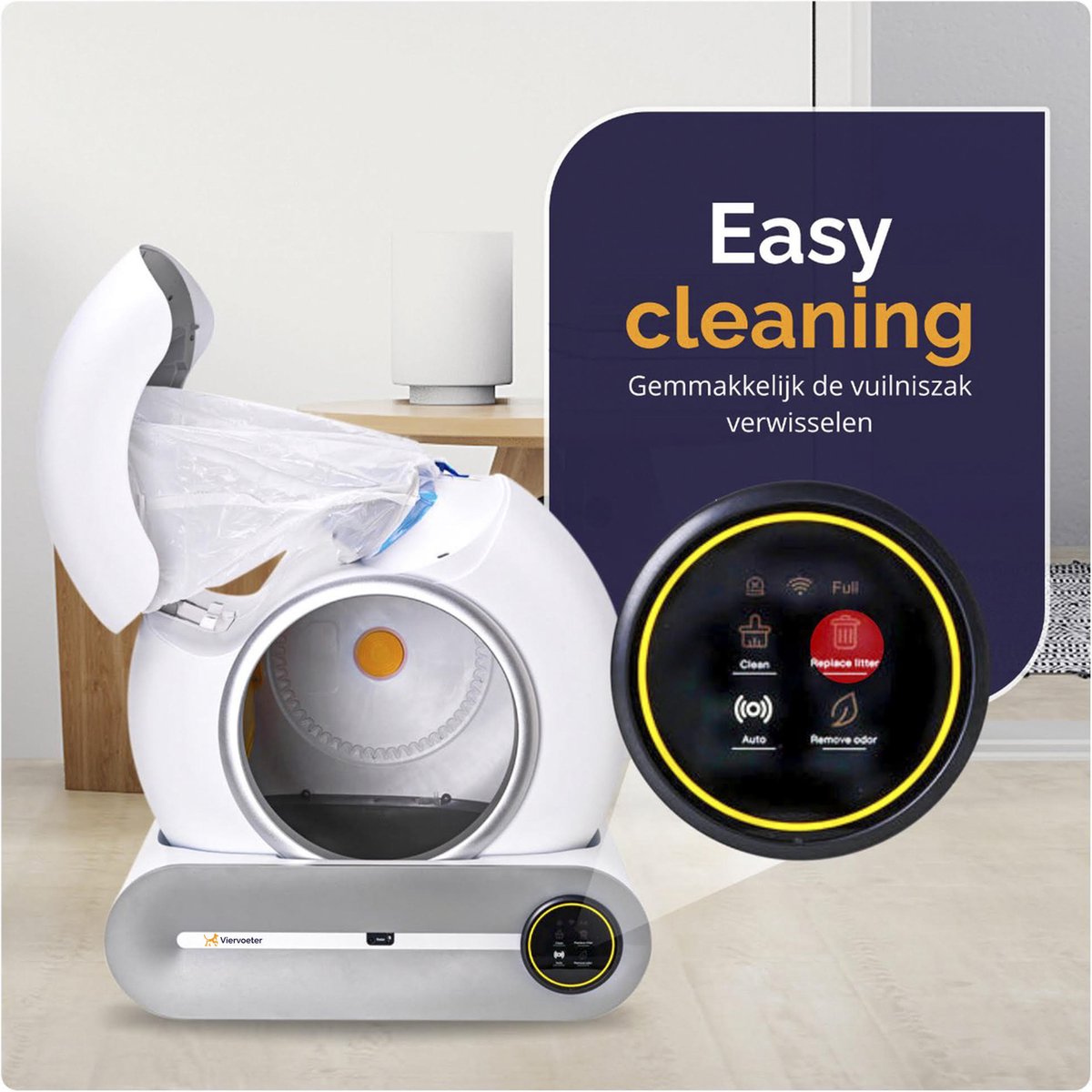 Automatische zelfreinigende kattenbak - Smart Litter®