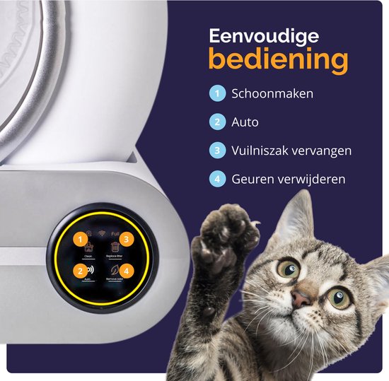 Automatische zelfreinigende kattenbak - Smart Litter®