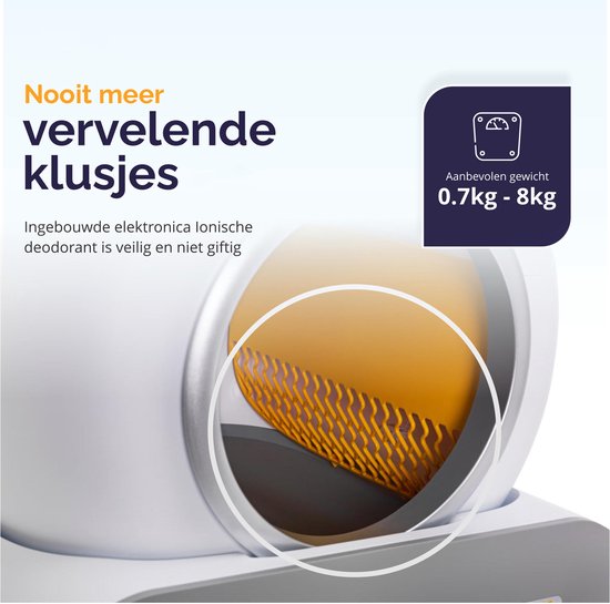 Automatische zelfreinigende kattenbak - Smart Litter®